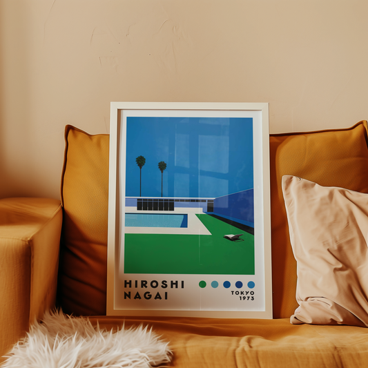Hiroshi Nagai Poolside Silence Poster