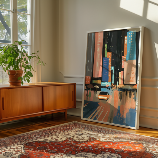 Midnight Drizzle Poster