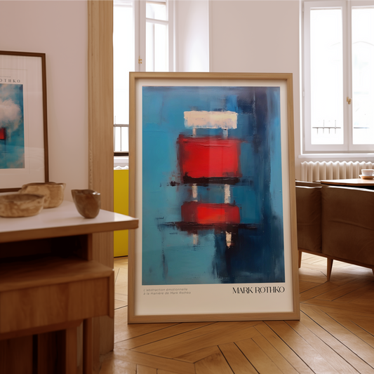 L'abstraction Émotionelle Mark Rothko Poster