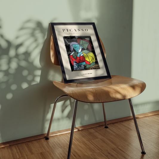 Picasso Colorful Love Embrace Poster