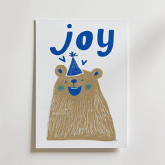 Joy Bear Poster