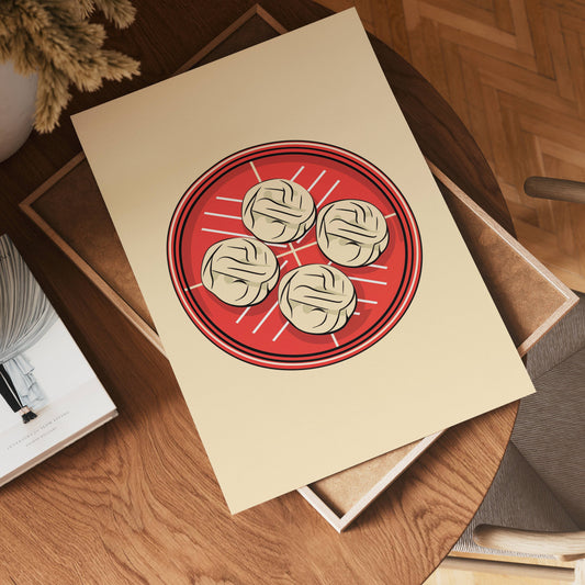 Dumpling Delight Poster