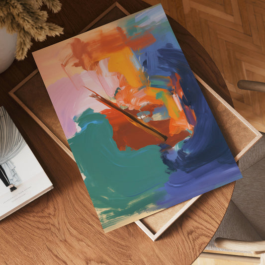 Vivid Harmony Poster