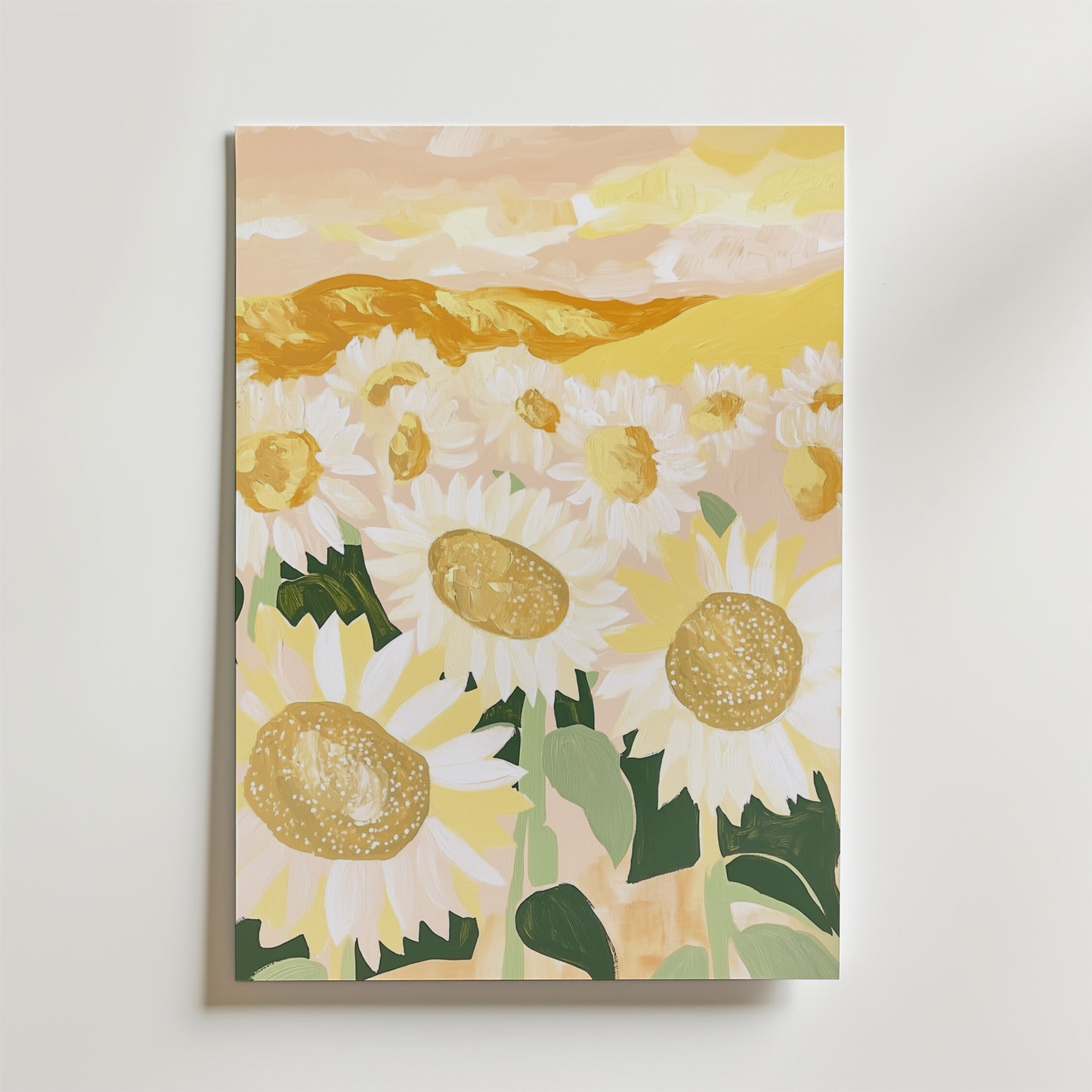 Sunlit Poppies Poster