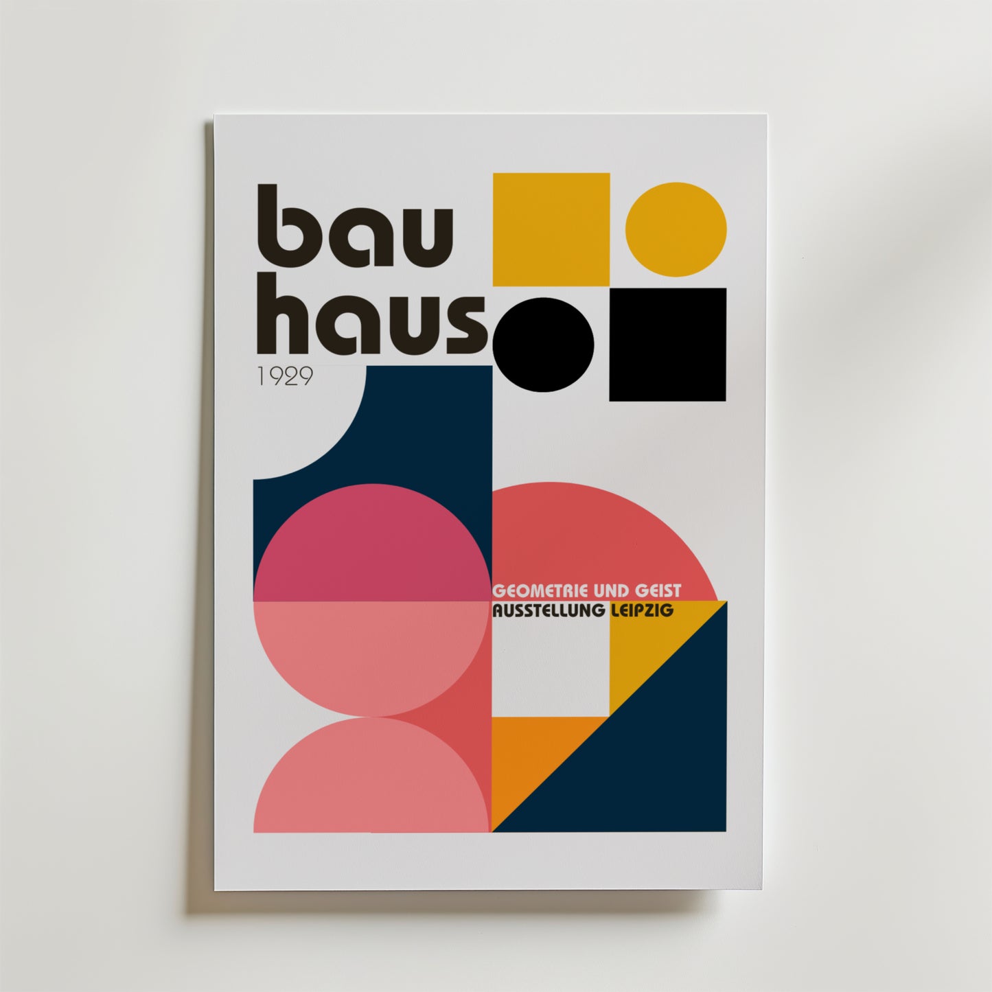 Bauhaus Leipzig Exhibition Poster
