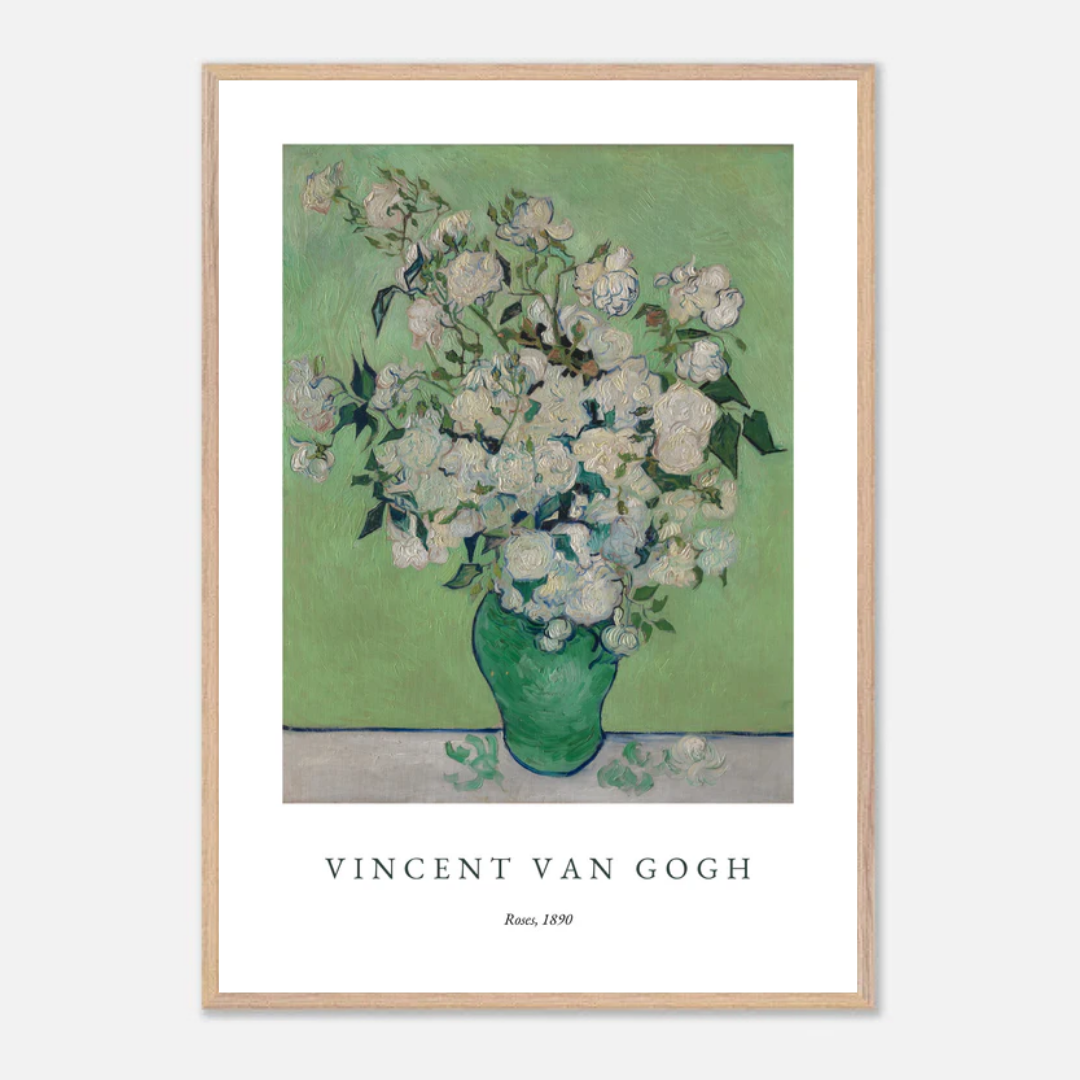 Van Gogh Roses Poster