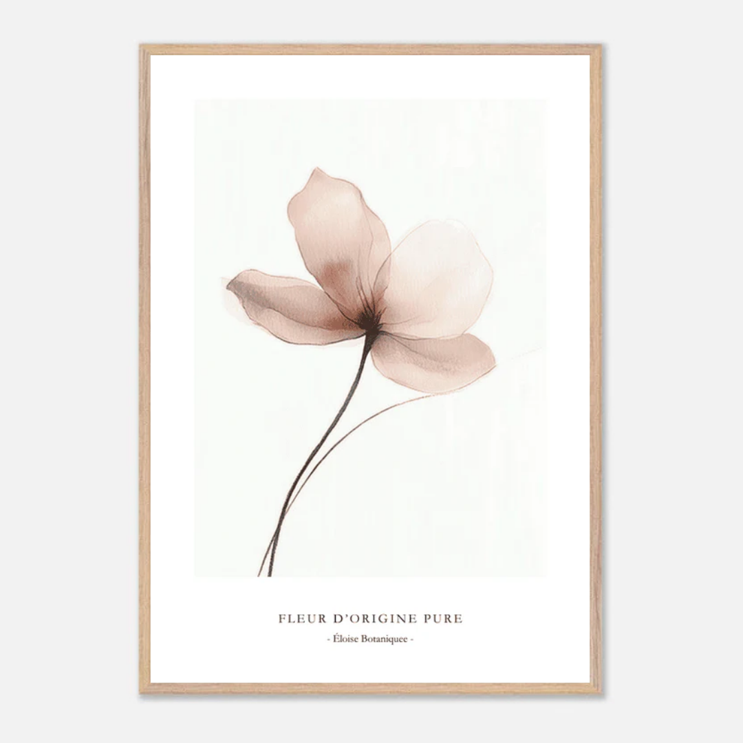 Fleur D´origine Pure Poster