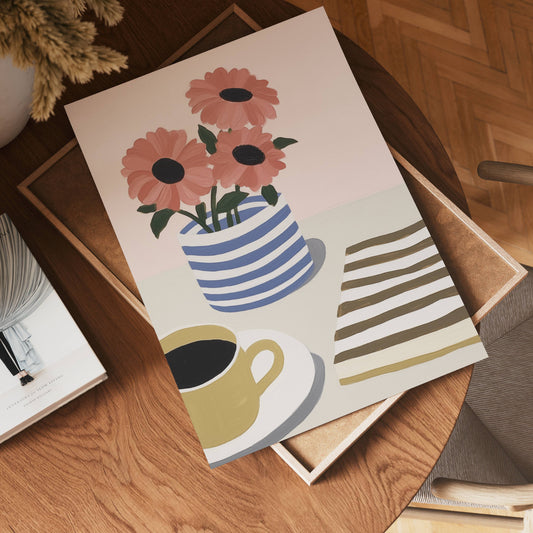 Morning Bloom Poster