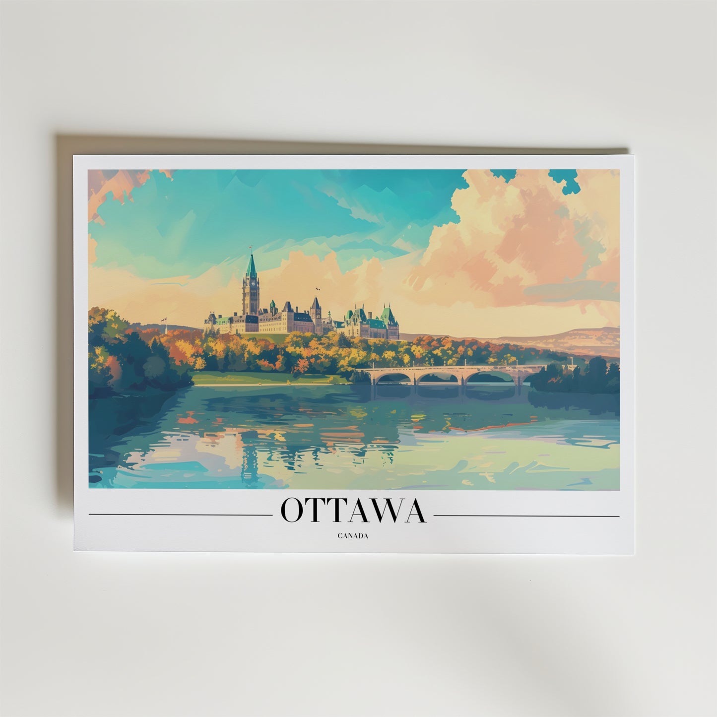 Ottawa Riverside Poster