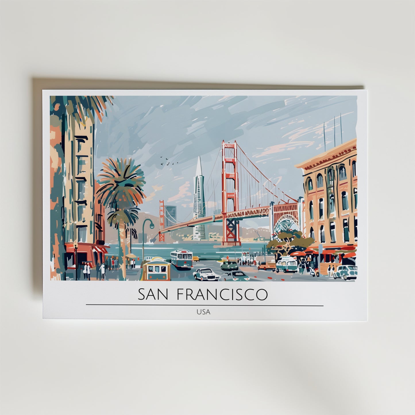San Francisco Golden Gate Poster