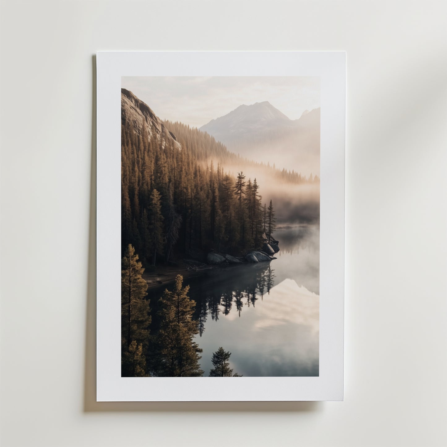 Between the Misty Peaks Poster
