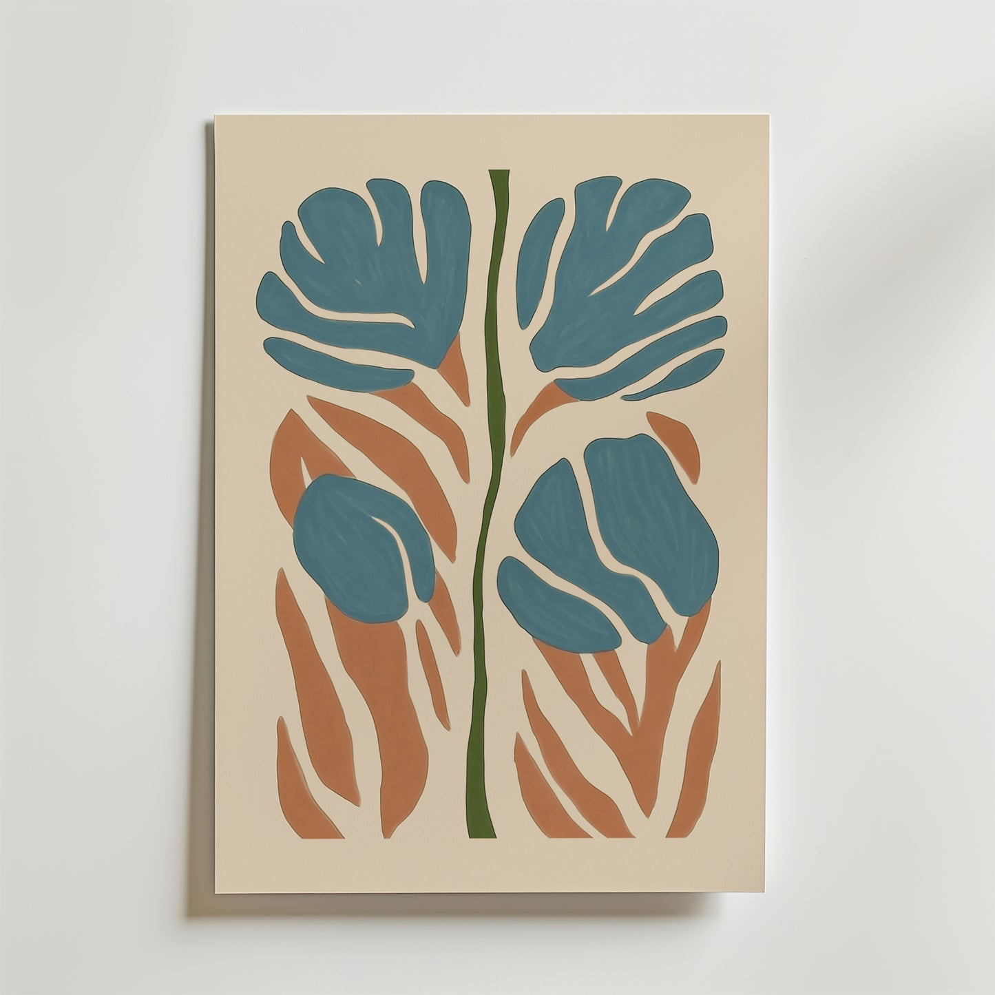 Abstract botanical Poster