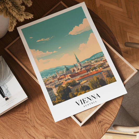 Golden Afternoon In Vienna Poster