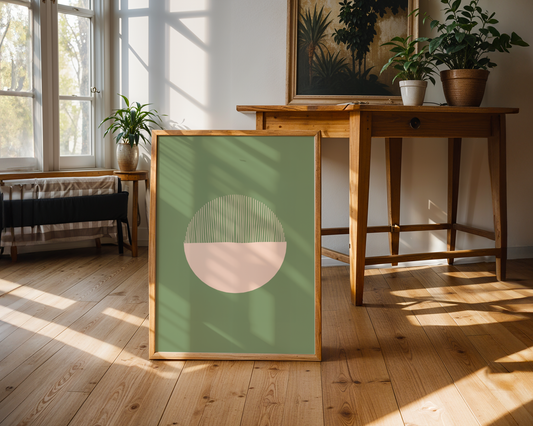 Green Balance Poster