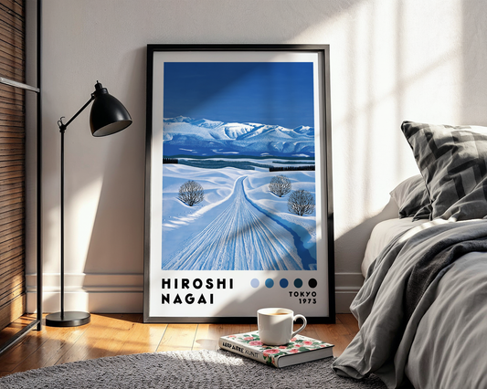 Hiroshi Nagai Winter Horizon Poster