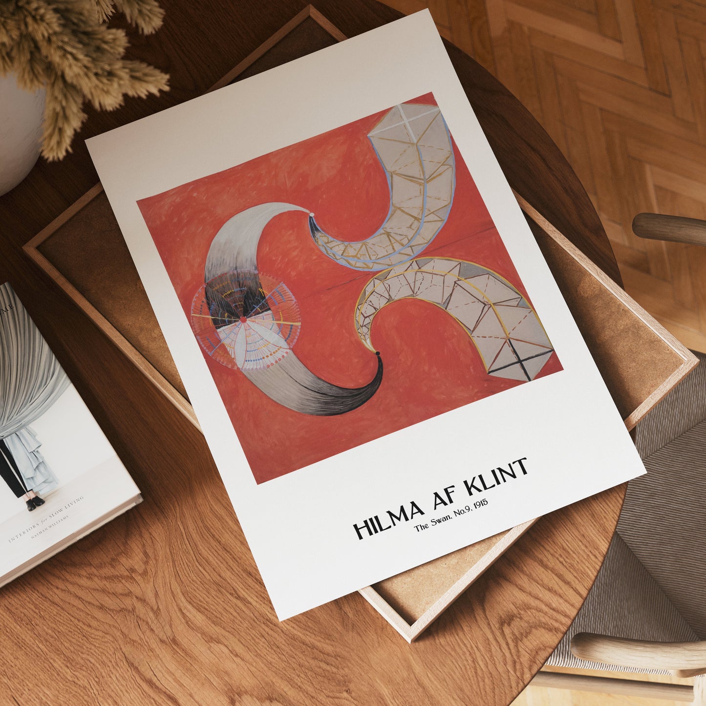 Hilma af Klint The Swan No.9 Poster