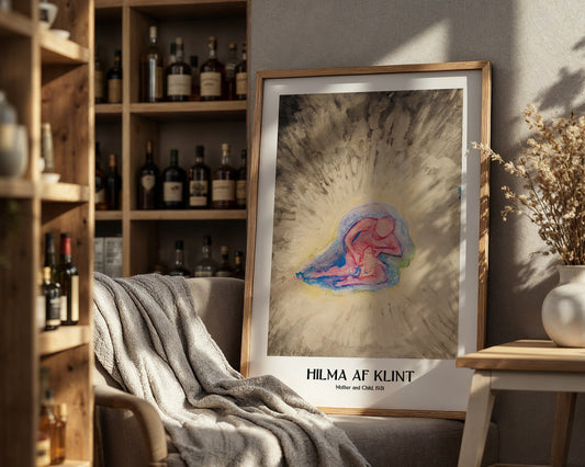 Hilma af Klint Mother and Child Poster