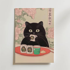 Sushi Cat Poster