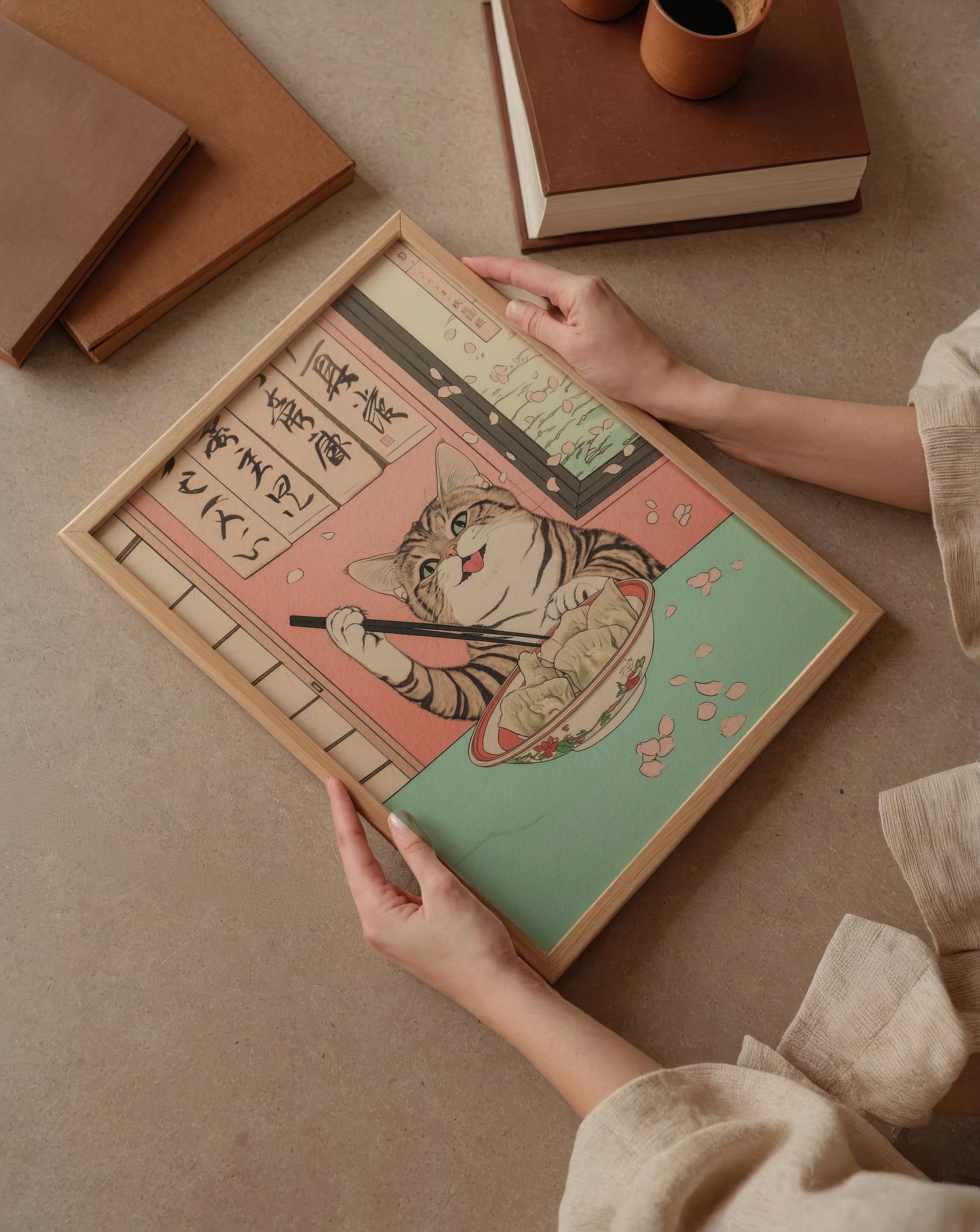 Kawaii Dumpling Poster