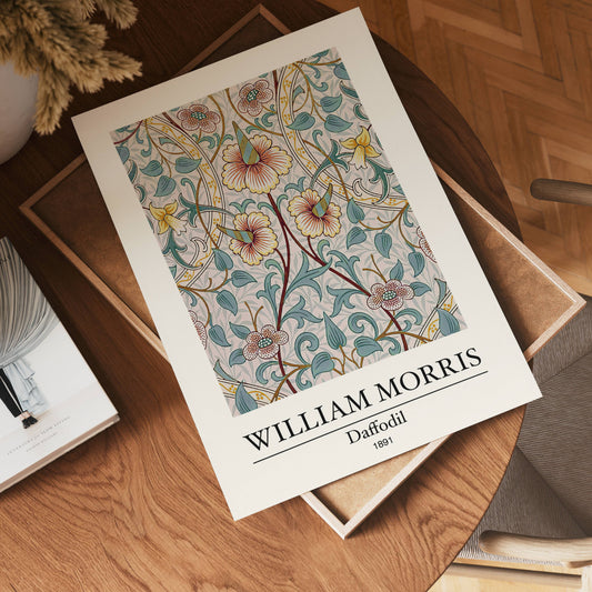 William Morris Daffodil Poster