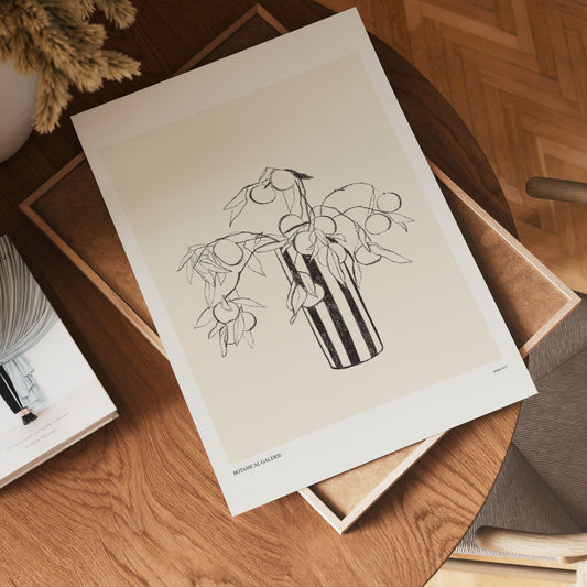 Graphic Bloom Poster