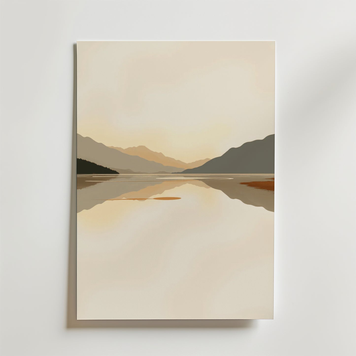 Stille Reflektioner Plakat