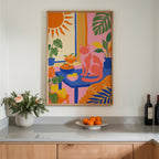 Matisse Kitchen Cat Poster – i rum 2