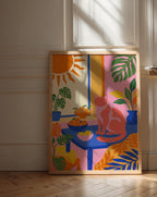 Matisse Kitchen Cat Poster – i rum 3