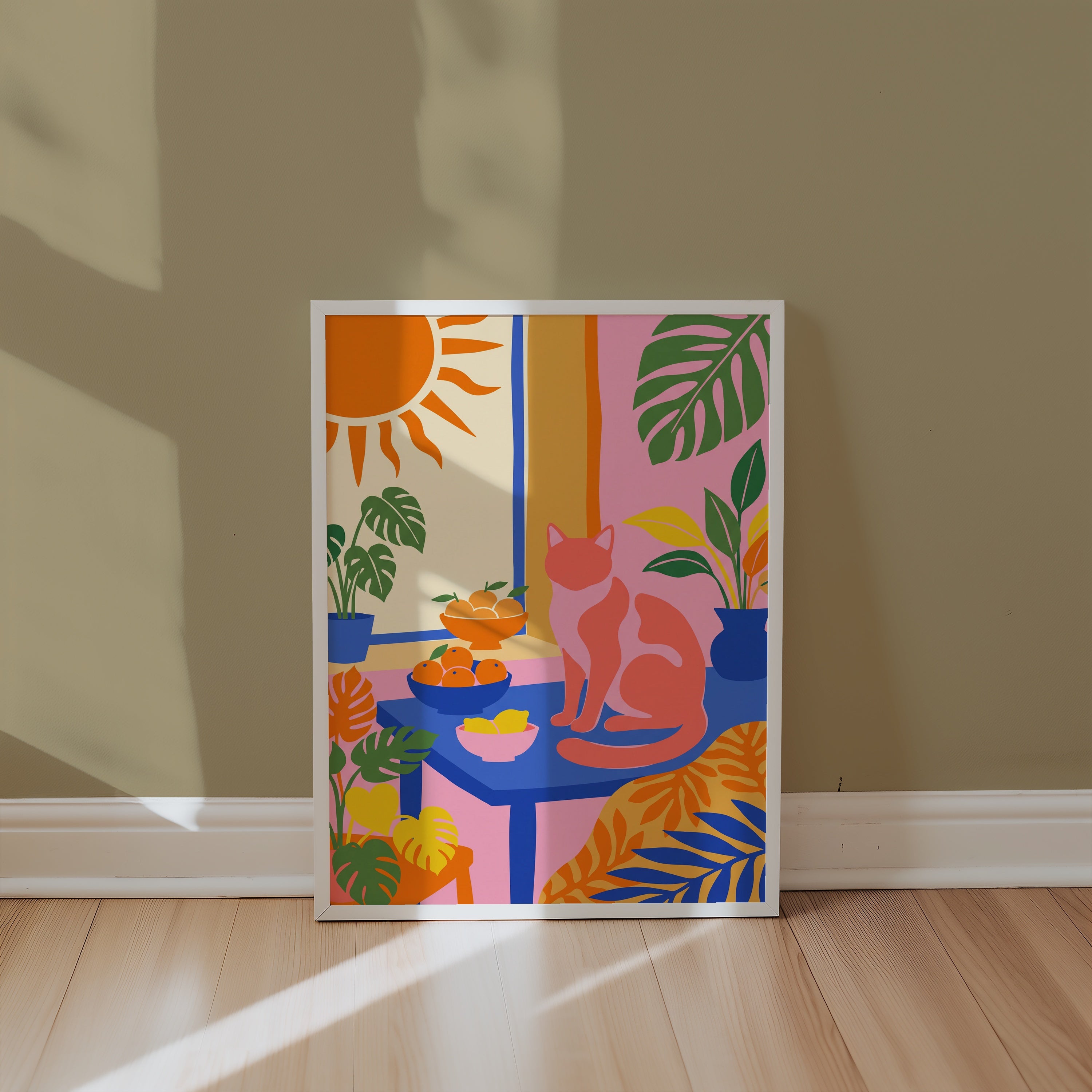 Matisse Kitchen Cat Poster – i rum 4