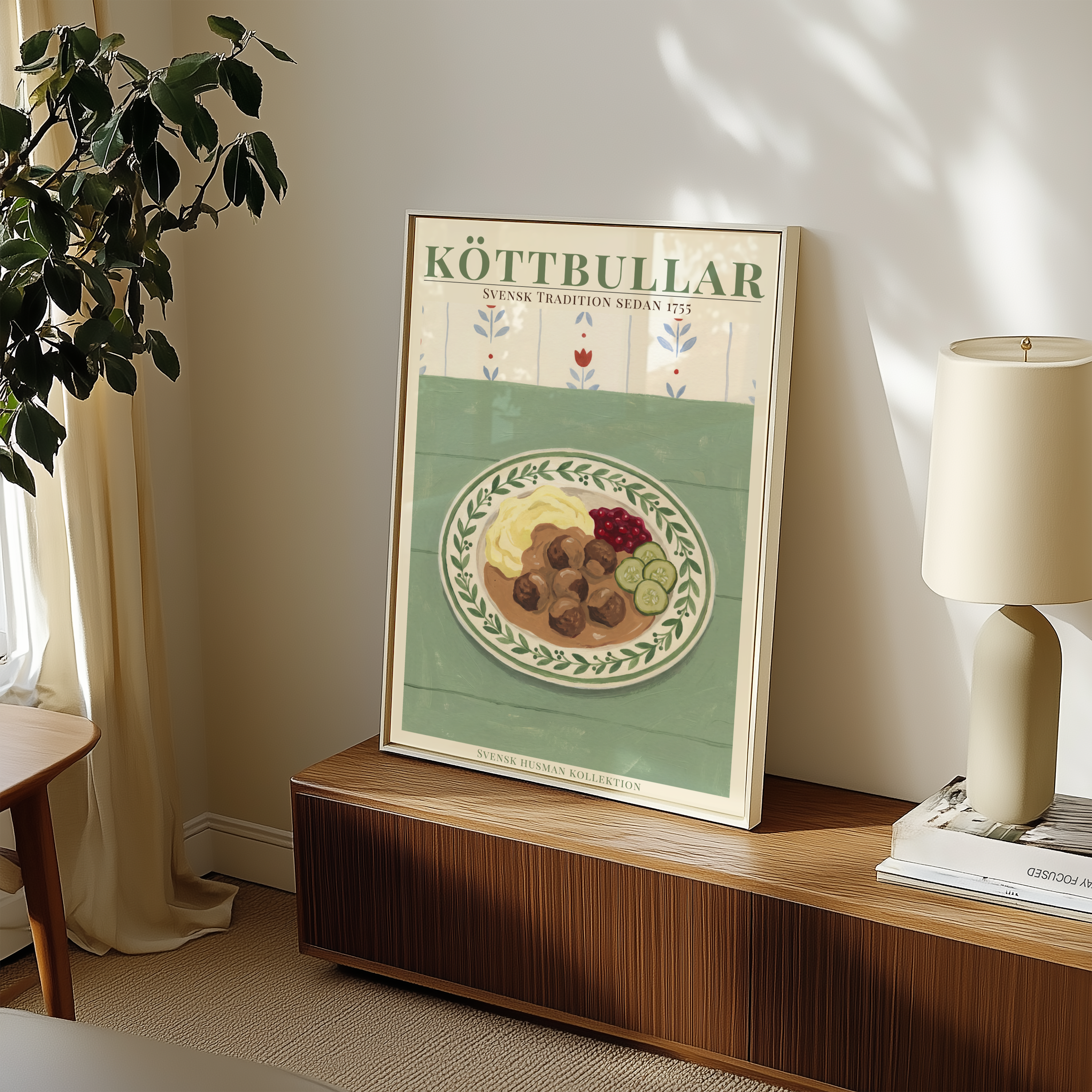 Köttbullar Poster – poster på vägg inredning