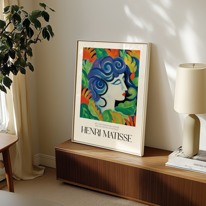 La Muse Végétale Matisse Poster