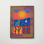 Matisse Balcony Cat Poster – valnötsram