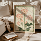Japanese Lotus Poster