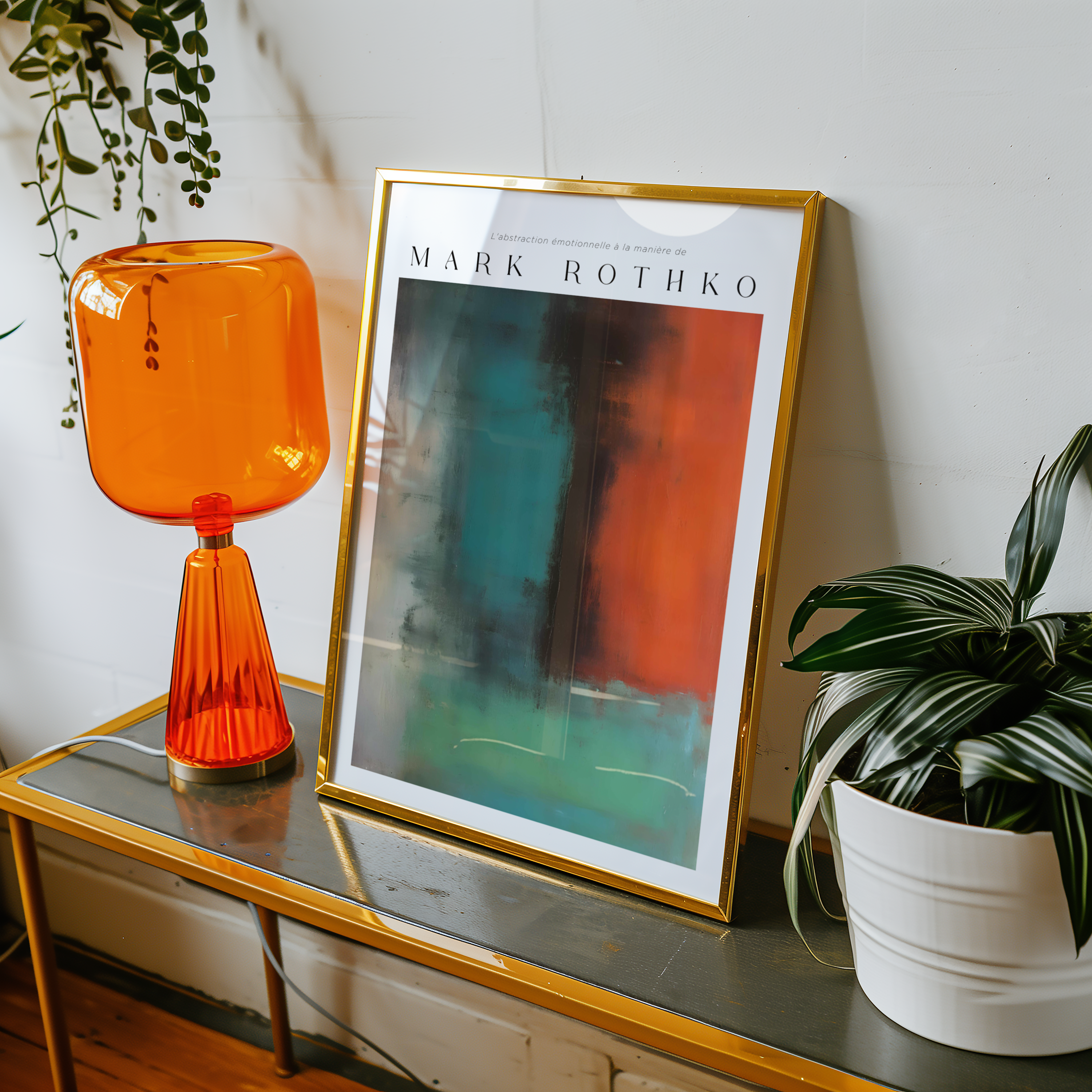 Deep Division Mark Rothko Poster