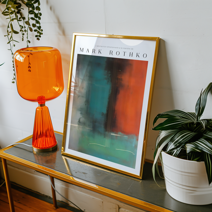 Deep Division Mark Rothko Poster