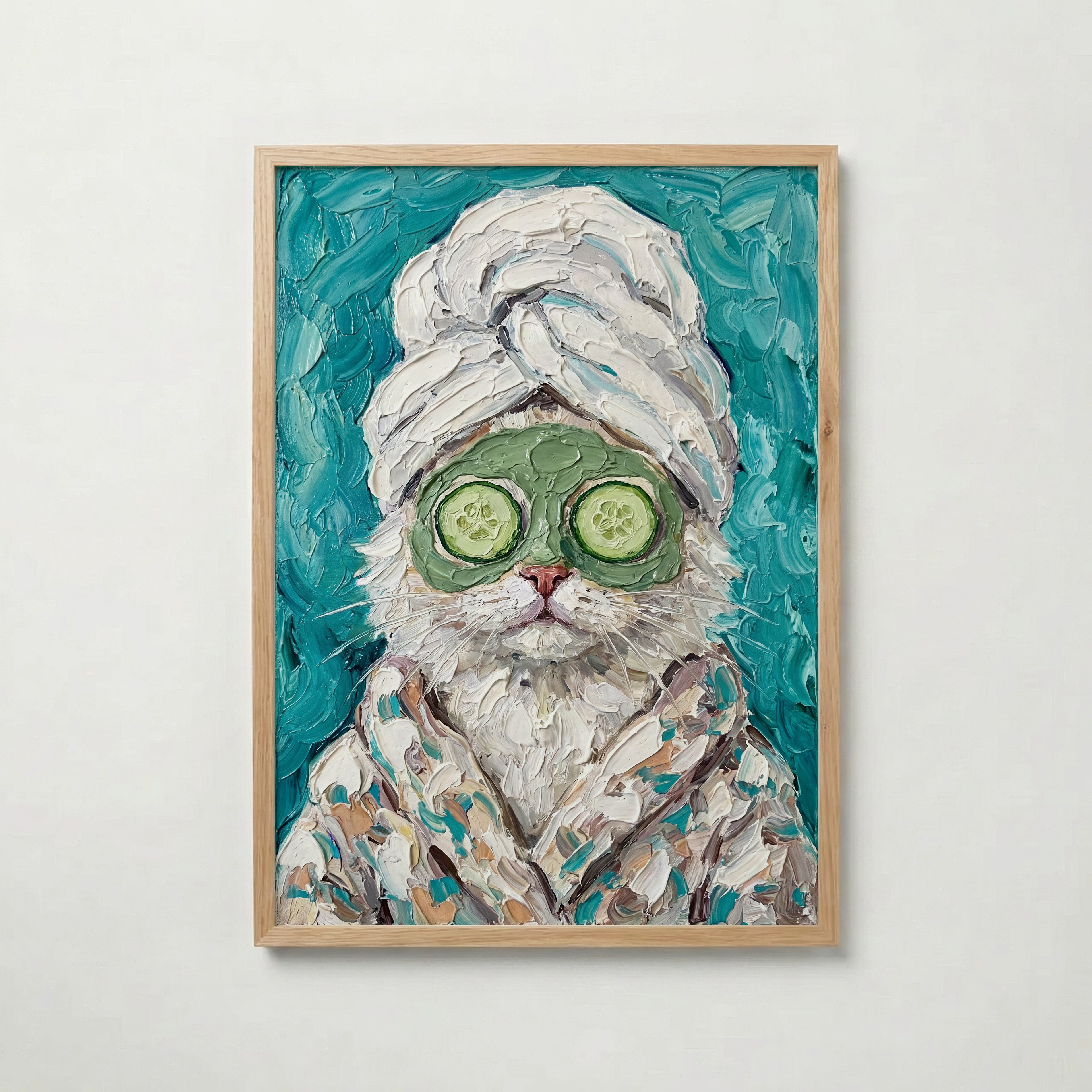 Spa Day Cat Poster – ekram