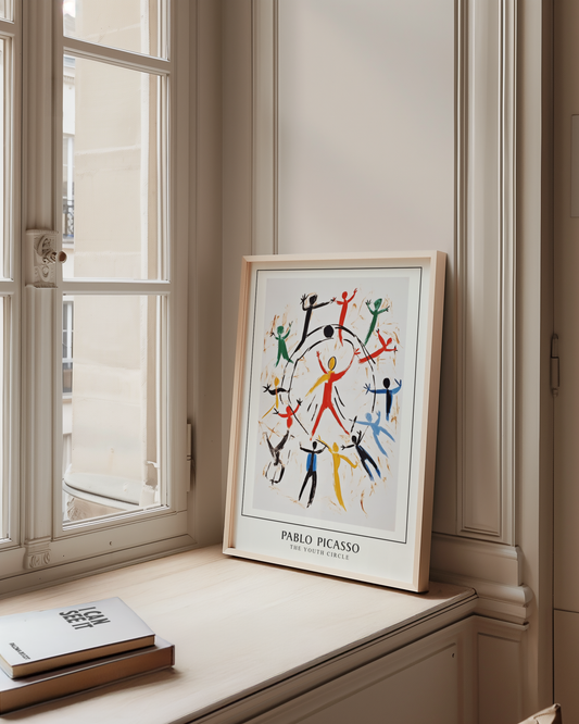 Picasso The Youth CIrcle Poster