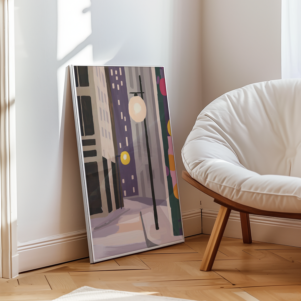 City Stillness Poster