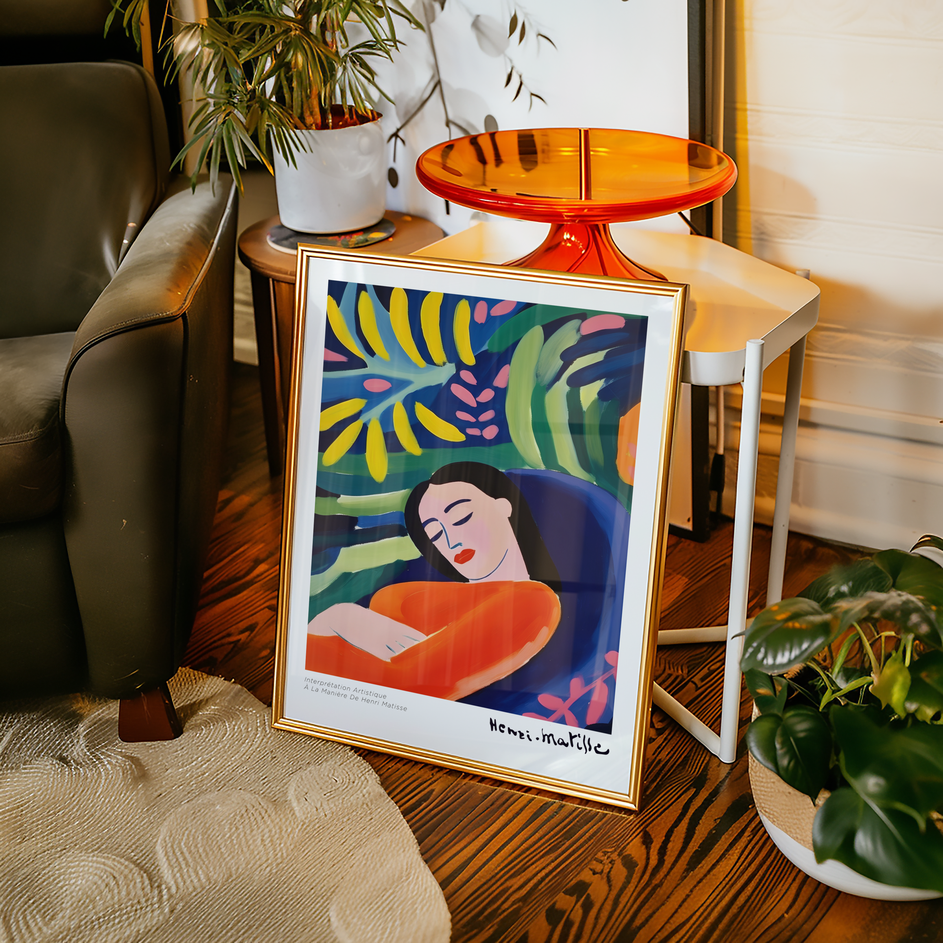 Sieste Tropicale Matisse Poster