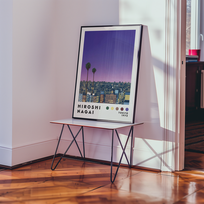 Hiroshi Nagai Tokyo Skyline Poster