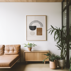 Retro Abstract Arch Poster