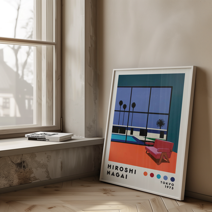 Hiroshi Nagai Palm View Silence Poster