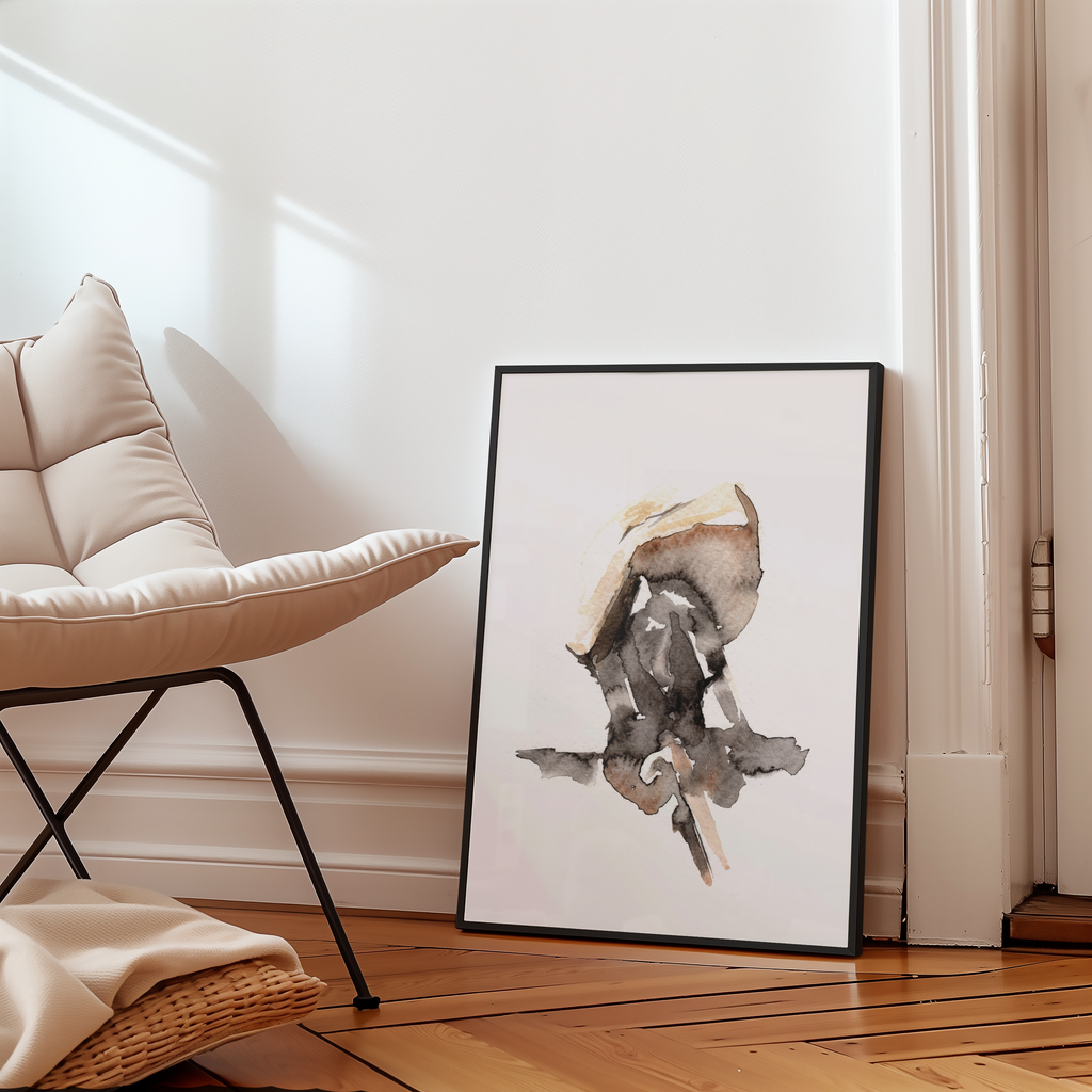 Helena Engström Sun Bathing Poster