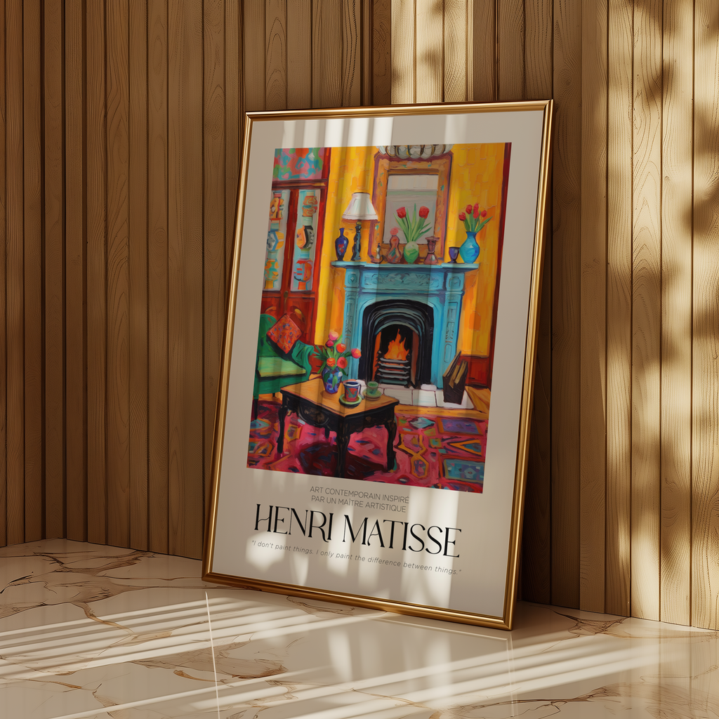 Maison Intérieure Matisse poster