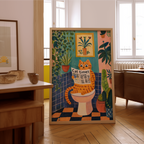 Cat Times Bathroom Ritual Poster