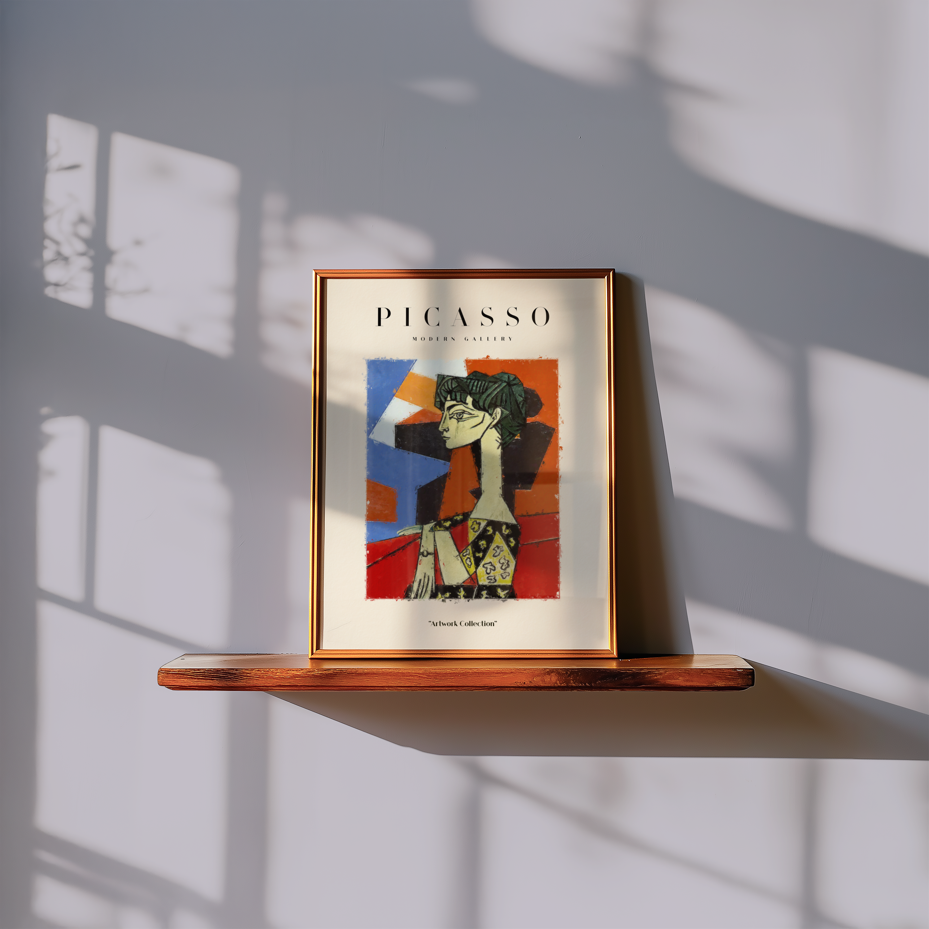 Picasso Modern Line Art Woman Poster