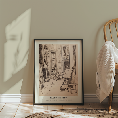 Picasso Echoes of Creation Poster