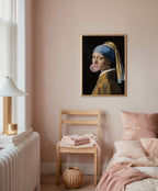 Pearl Earring Bubblegum Poster – i rum 2