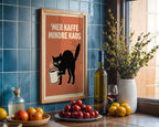 Mer Kaffe Mindre Kaos Poster – i rum 2