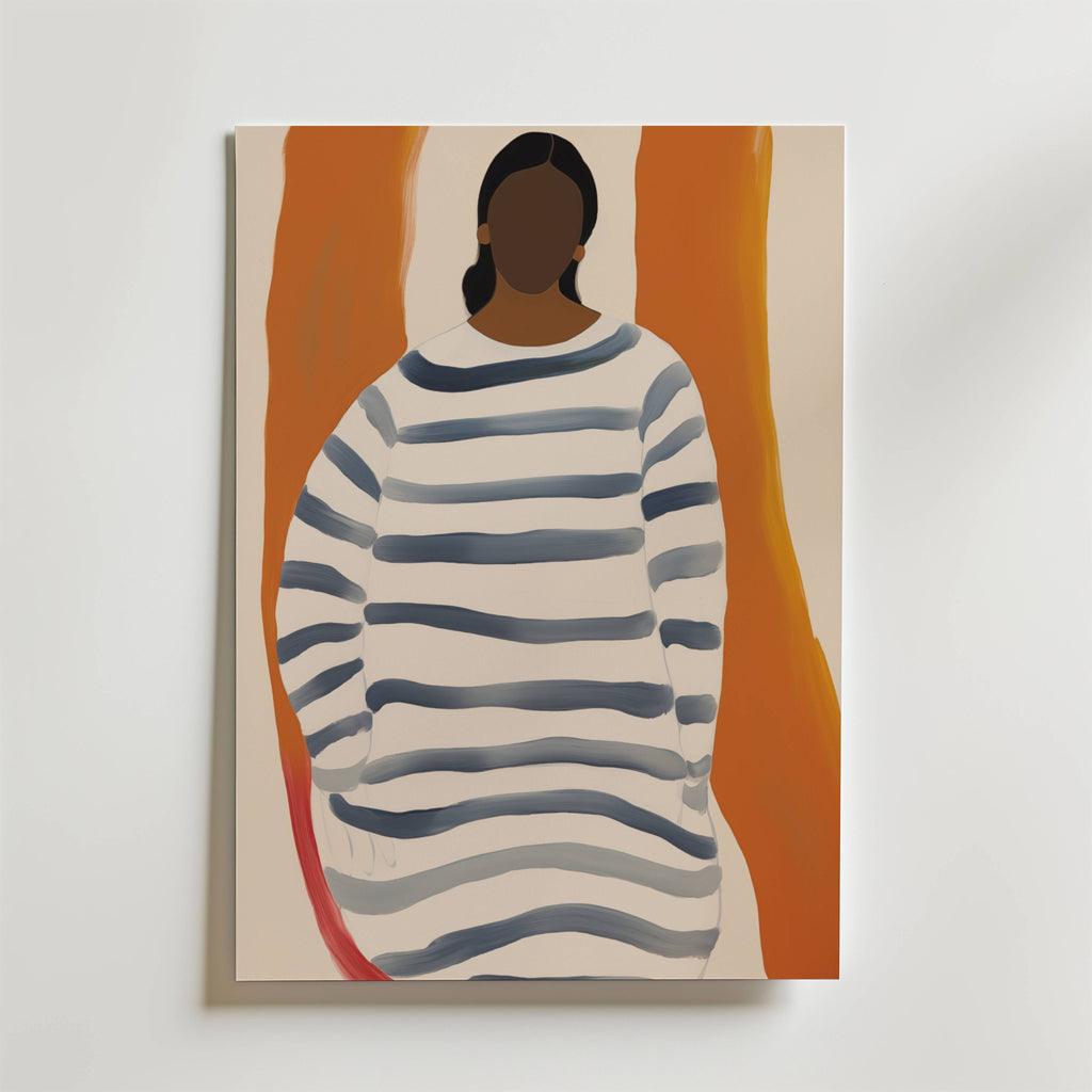 Striped Calm Poster